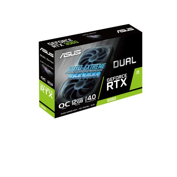 ASUS Dual GeForce RTX 3060 Gaming Grafikkarte 12GB GDDR6 HDMI/DP NVIDIA